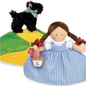 North American Bear Co Wizard of Oz Topsy Turvy Dorothy Toto Reversible Plush